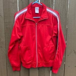 🌸 Vintage Lady Footlocker Track Jacket in red